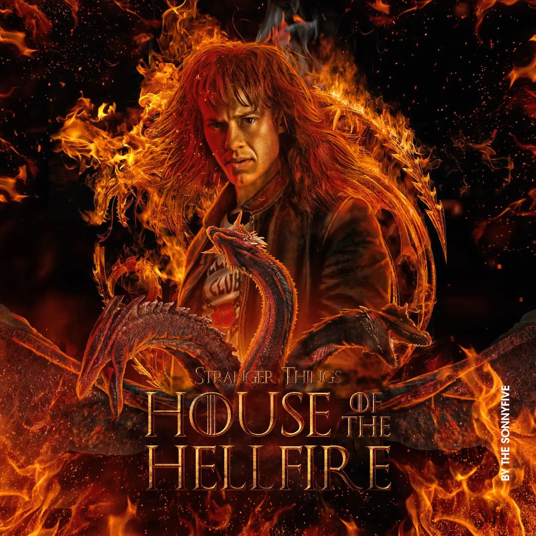 StrangerNews11's tweet image. The House of the Hellfire. #StrangerThings &amp;amp; #HouseoftheDragon