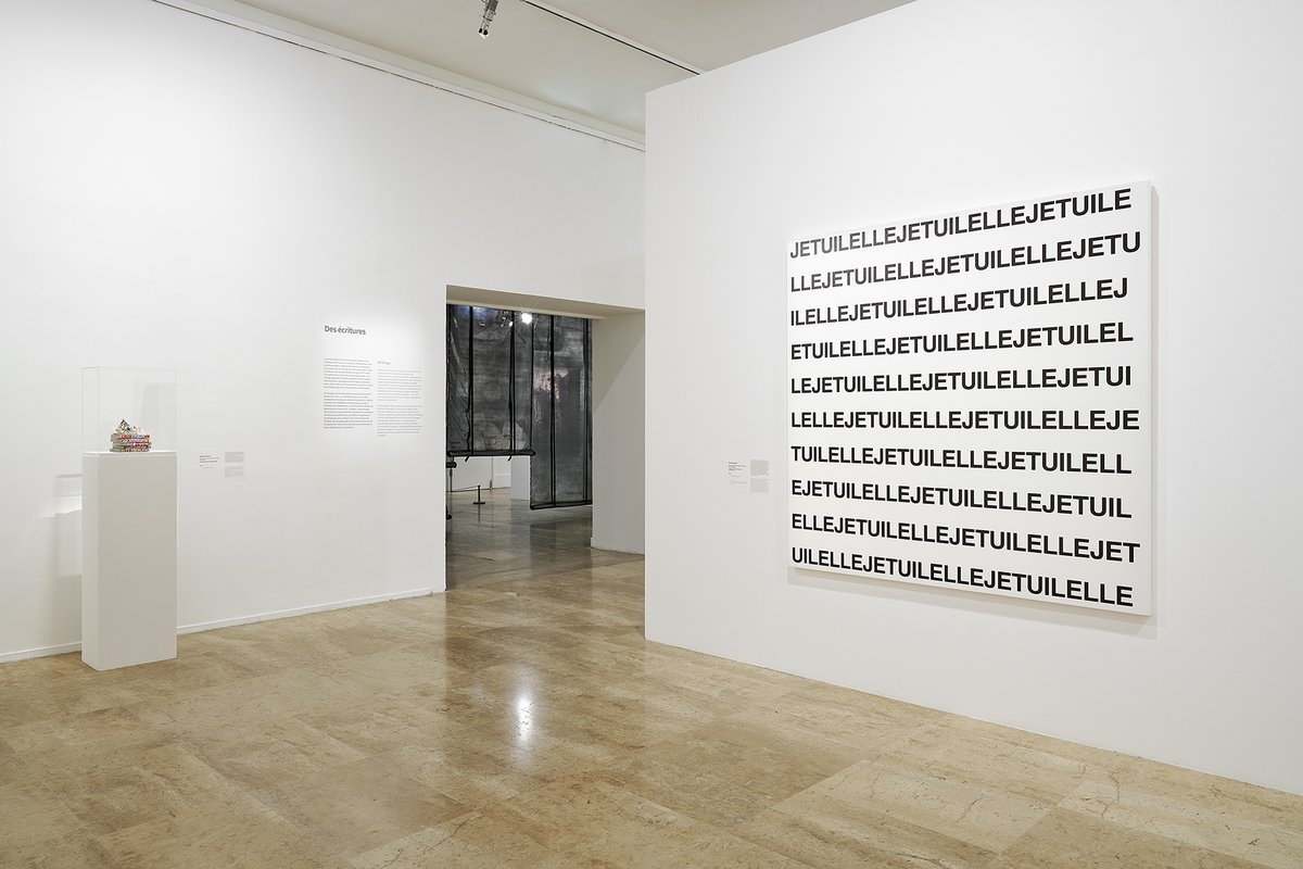 MAM's tweet photo. ⏳ J-4 avant la fin de l'accrochage Des corps, des écritures. Regards sur l’art d’aujourd’hui, dans les collections contemporaines du #MAMParis !

👉 Plus d'infos : https://t.co/nJbMBkonSq
🎫 Entrée libre et sans réservation

📸 Pierre Antoine

#collectionsMAM https://t.co/RP8otiTpNu