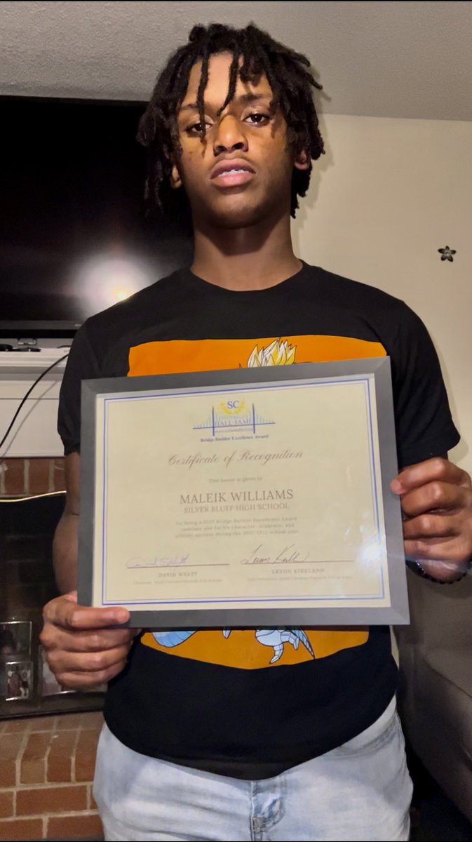 “Proud to be nominated for the BBEA” #BBEA22Day #SCTop10N2030  <a href="/SilverBluffFB/">Silver Bluff Football</a> <a href="/HighSchoolBlitz/">High School Blitz</a>