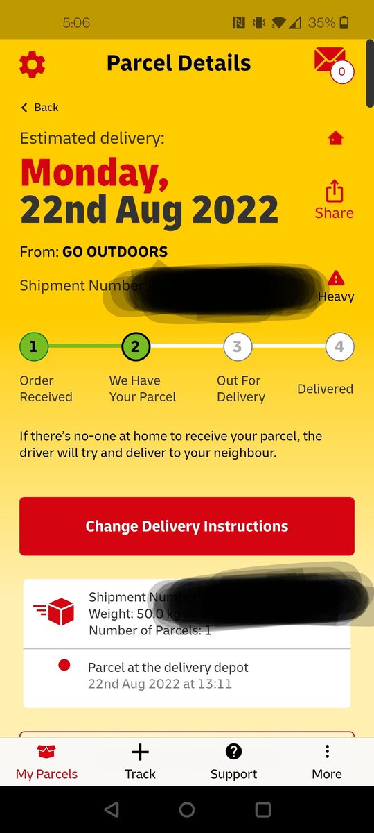 Natty_leeeee's tweet photo. @dhlexpressuk it's been in the depot since Monday. When will this be delivered? #late #stillwaiting https://t.co/yKeosWoWLP