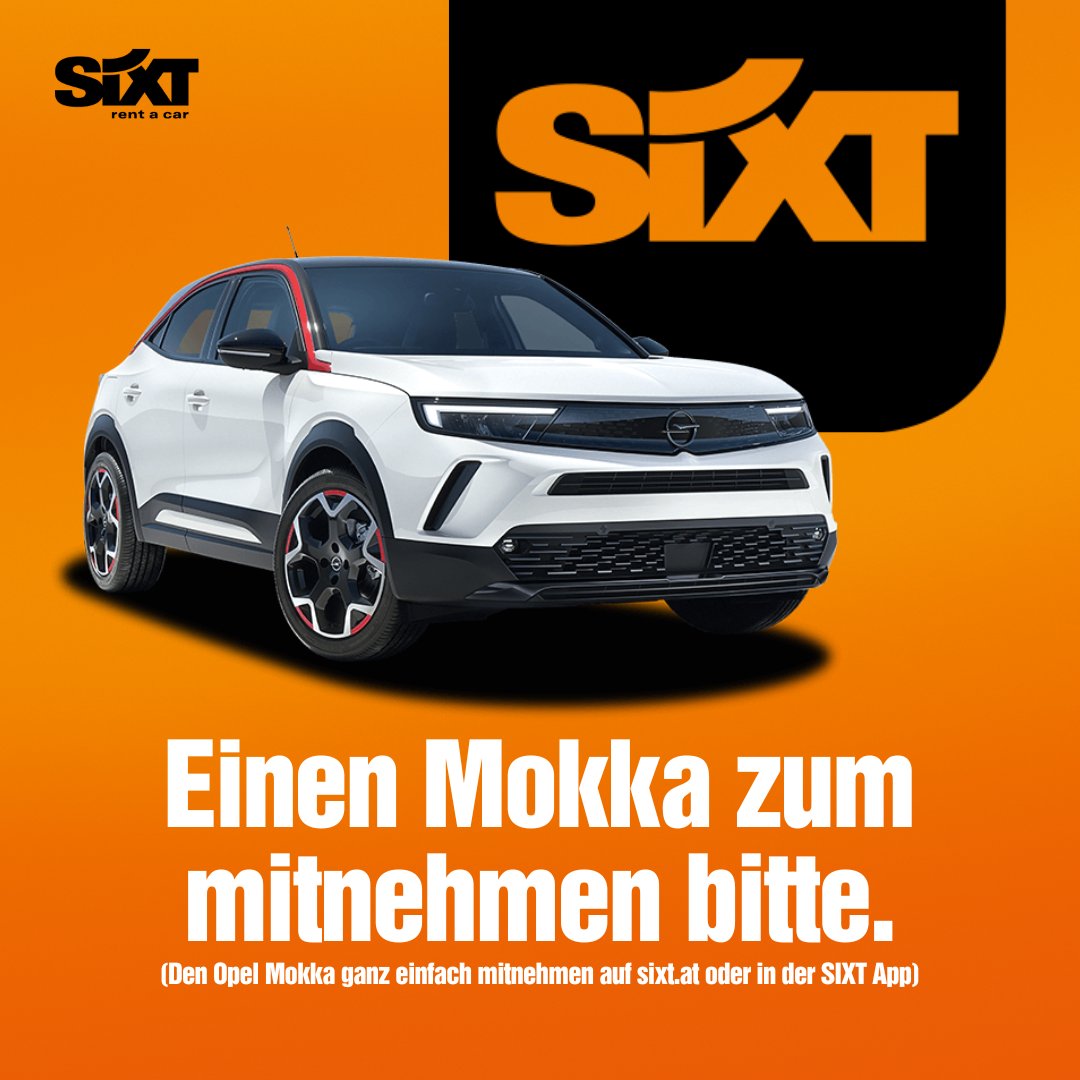 SixtAT's tweet image. Koffeinfrei und definitiv bekömmlich - versprochen 🤝
#mokkatogo