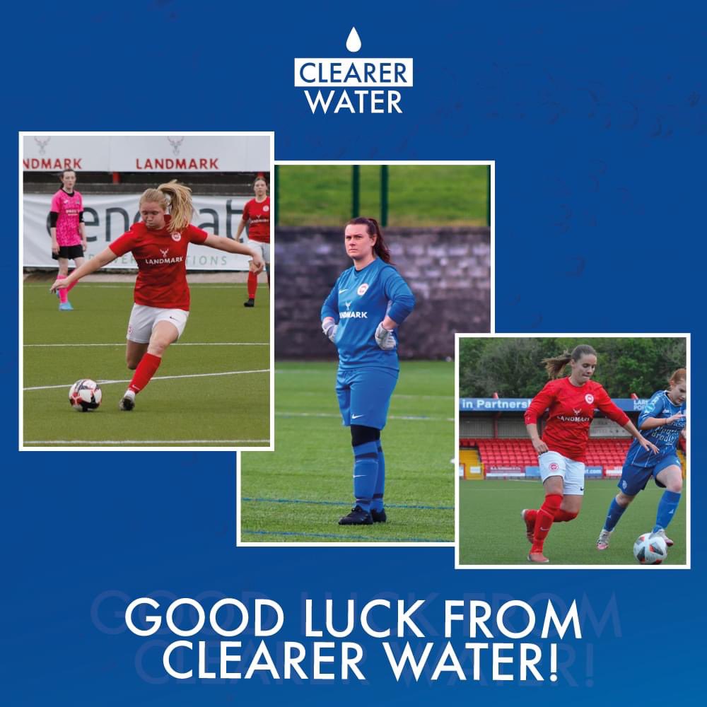 𝗕𝗘𝗦𝗧 𝗢𝗙 𝗟𝗨𝗖𝗞! 🙌 Tonight our hydration ambassadors @larnefcwomen play Ballymena United in a match that could see them become NIWFA Championship champions. We would like to wish them all the best of luck. Bring it home! 🏆 #WaterThatHelpsPeople #WeAreLarne