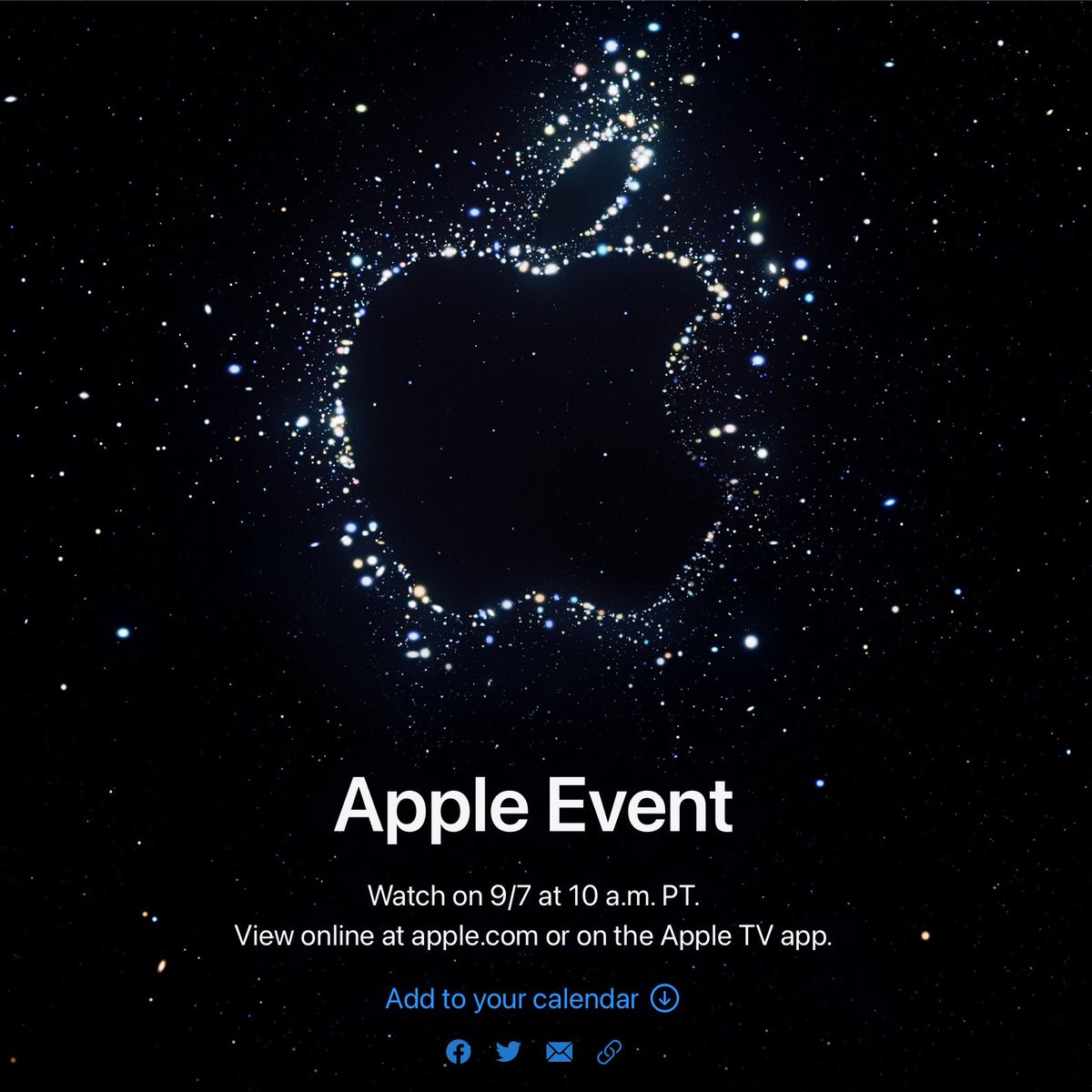 CoderIban's tweet image. Pues ya tenemos fecha para la presentación del año!! #AppleEvent