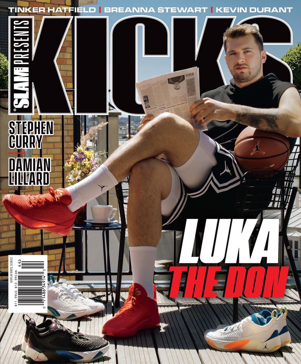 SLAMKicks's tweet photo. An exclusive interview with Luka Doncic on the upcoming Jordan Luka 1. Tap in: https://t.co/AtOv94bZoE https://t.co/mRJhsIj45i