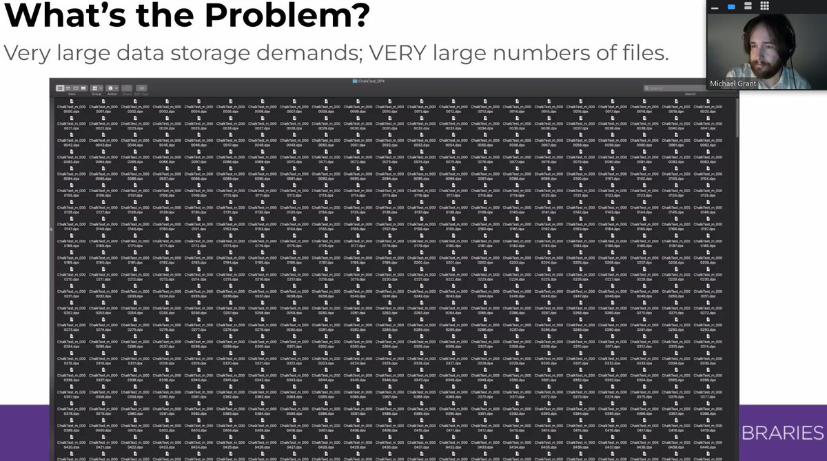 joshuatj's tweet image. DPX challenge - less than 20s of a film here. Huge time to transfer. Not easy to playback. 

Using RAWcooked for DPX Encoding
by @digitensions @MichaelHGrant 
@AMIAnet
#amiaonlinedu #amianet #avOpenSource #FOSS #RAWcooked #DPX