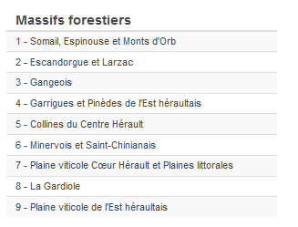 Prefet34's tweet photo. 🗺🔥 Carte du risque #FeuxDeForêt Jeudi 2⃣5⃣août⤵️
🟠 Risque élevé dans la majorité des secteurs de l’#Hérault
👉 ⛔️accès interdit dès 11H dans la forêt domaniale St Guilhem le Désert& le massif du Pic St Loup
🔍 voir légende
❌Ni feu,ni barbecue,ne jetez pas 🚬 📞18 ou 112 https://t.co/3txiuFajO9
