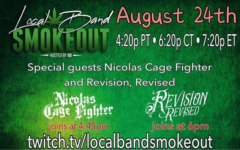 Pulling a double today! <a href="/NCF3350/">NICOLAS CAGE FIGHTER</a> <a href="/RevisionRevised/">Revision, Revised</a> 🤘