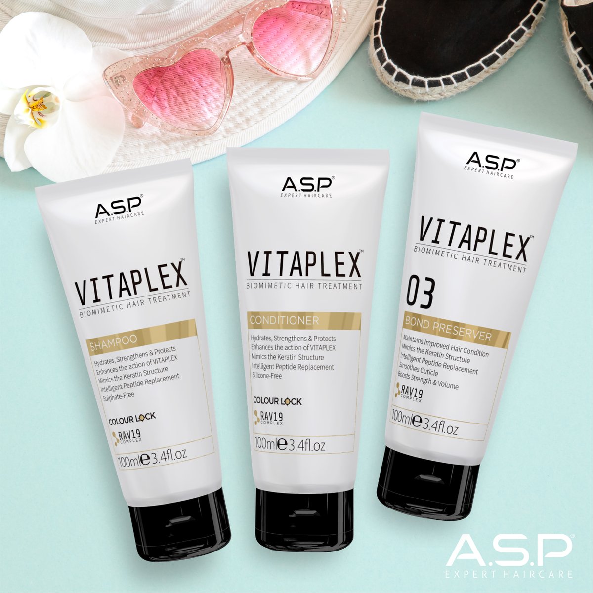 VITAPLEX is our next generation damage protection ❤️

Protect and rebuild the natural structure of hair.