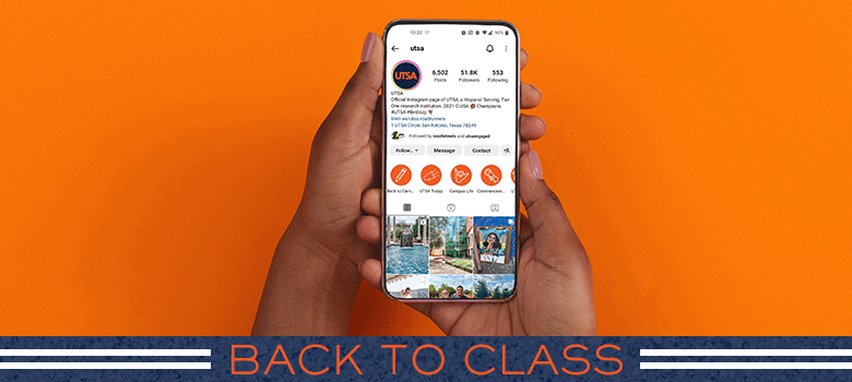 UTSA's tweet photo. Check out these great tips for the new academic year, by students, for students!

See them here: https://t.co/wCmnxMlrIs

#UTSA #UTSAFall22 https://t.co/SIdQyIBRD0