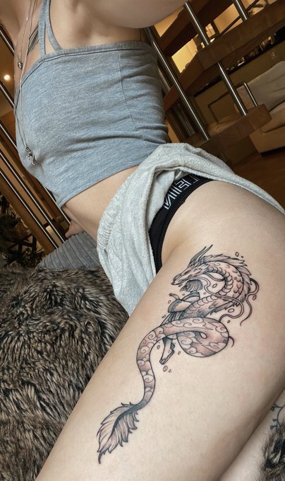 3rd Ghibli tattoo ☺️ https://t.co/9tBiVav1ex<a href="/tag/mvsales"class="tags"><span>#mvsales</span></a>