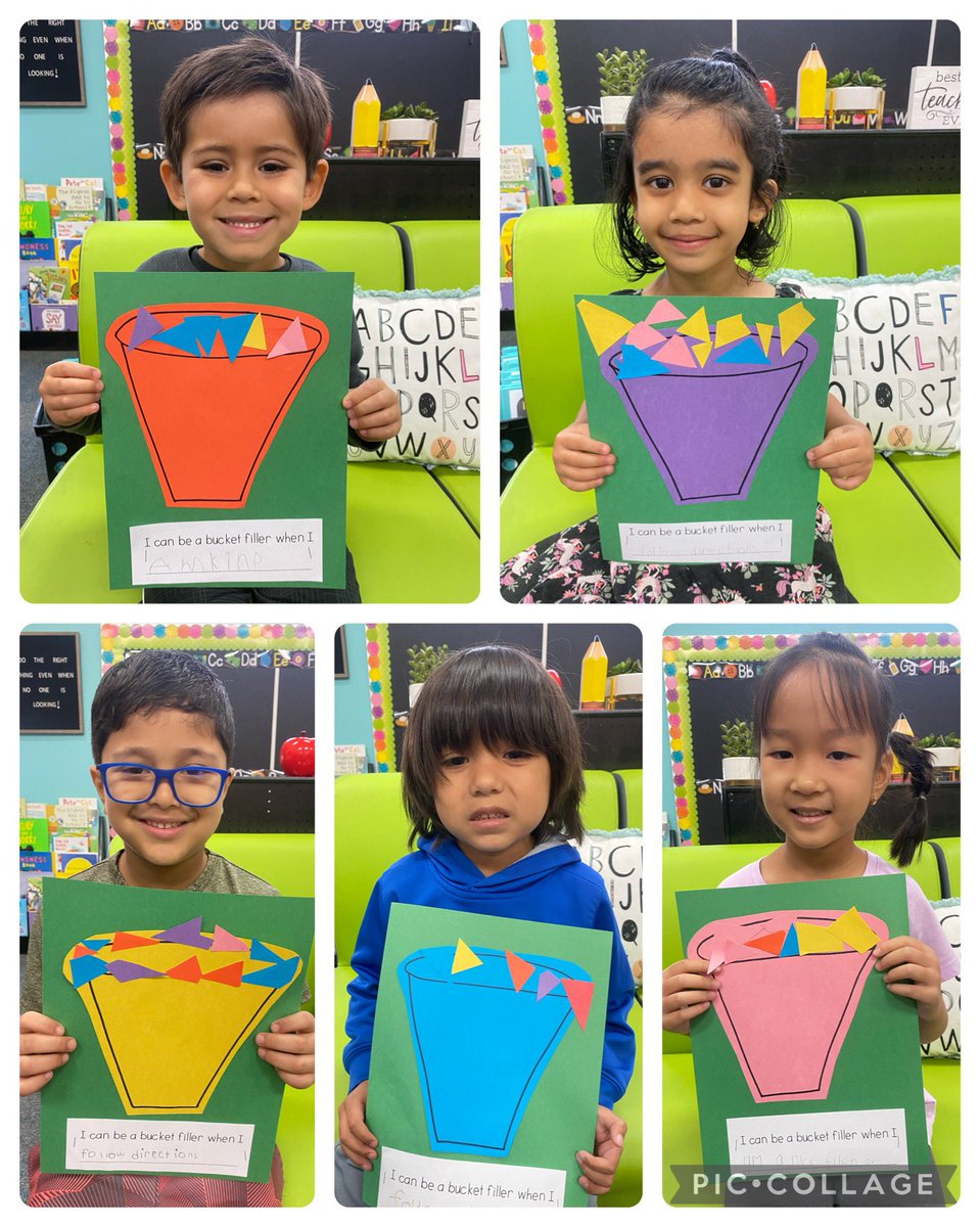 MsKaur_K2's tweet photo. Today we learned all about being bucket fillers! You fill a bucket when you show love to someone, when you smile, make someone feel special or do something kind. In K2 we are going to make conscious choices to be bucket fillers 🪣 @AustinElem #liftoneanother #AustinOurStory https://t.co/kjIQNODOJs