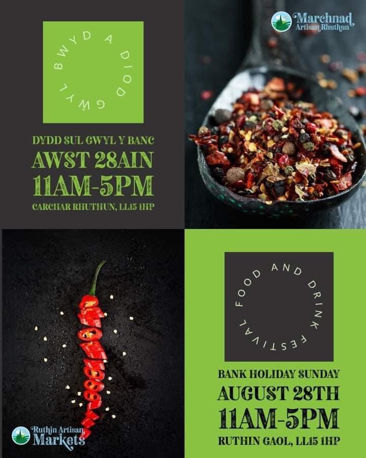 Do you have plans for this bank holiday weekend? Why not come along  to Ruthin Food &amp; Drink Festival on Sunday. We'll be there serving award winning ale and bottles beer <a href="/RuthinMarkets/">Ruthin Artisan Markets CIC</a> #ruthin #foodanddrinkfestival #smallbrewery #supportlocal #supportlocalbusiness #treatyourself