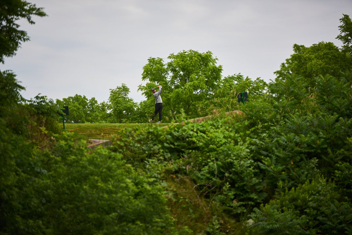 Downhill par 3s. Don’t forget to club down to adjust for slope!