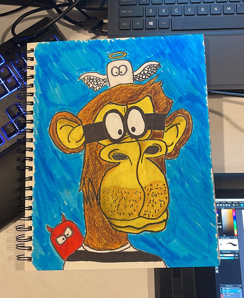 spyrinft's tweet photo. Just a lil something I whipped up, let me know what y’all think🎨🤳🏽🤔 https://t.co/WanZTFHLvD