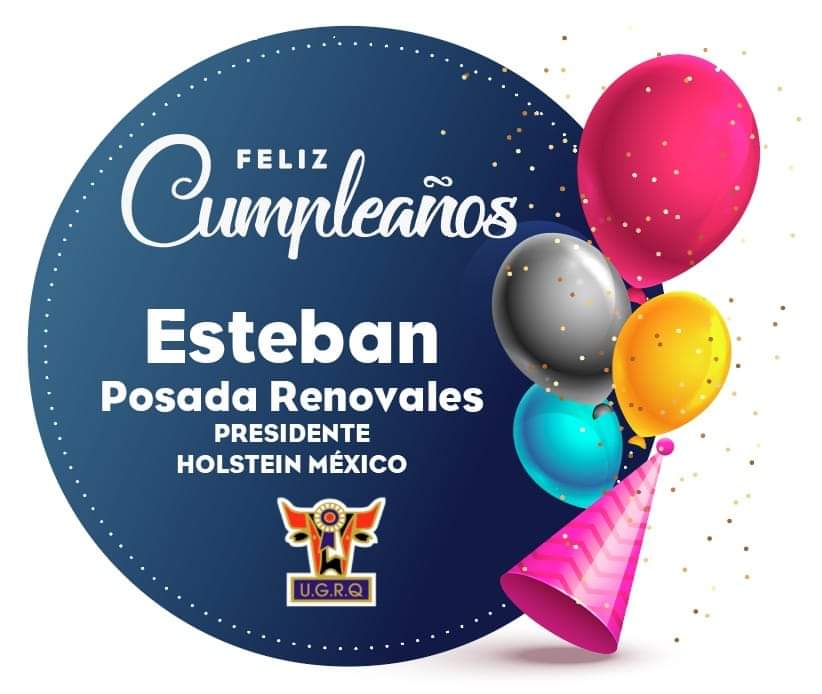 Felicitaciones a nuestro compañero y amigo Esteban Posada.