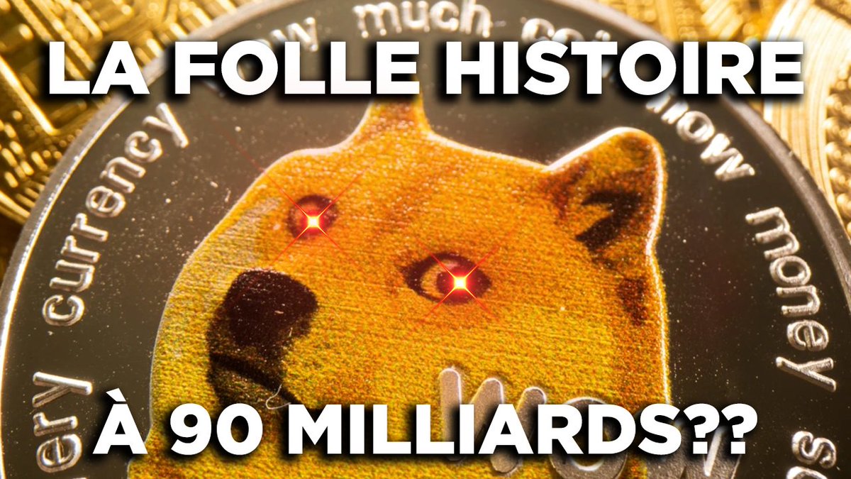 Snezy_io's tweet photo. [THREAD] 📚

Le Dogecoin, une BLAGUE à plusieurs dizaines de MILLIARDS?💵

Comment cette simple vanne a fini dans le TOP des cryptos?🥇 https://t.co/wo8qj8MSMz