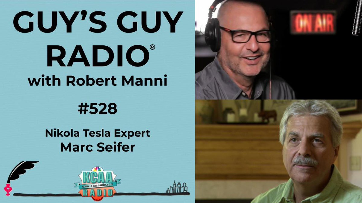 RobertManni's tweet photo. Guy’s Guy Radio on KCAA So Cal at 8pmPT (102.3,106.5FM, 1050AM)with Tesla expert, @MarcSeifer. Pod, YT, Rumble post worldwide Thurs. Please subscribe: https://t.co/mlF9GH1MJt https://t.co/HENokfj3rV #nikolatesla #marcjseifer #wizardatwar #wardenclyffetower #particlebeamweapon https://t.co/e41UVY1tWU
