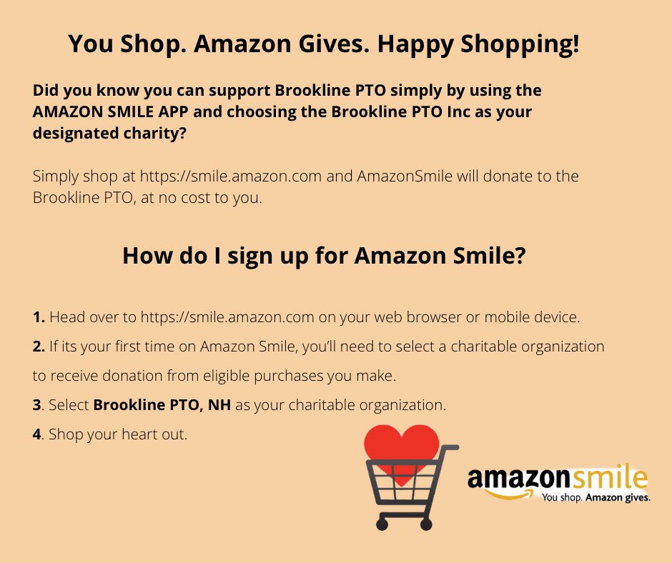 📢 Easiest way to shop and support the PTO at the same time 🙌😃 #RMMSBlueJays #CSDA_News #HappyShopping 🛒 @amazonsmile