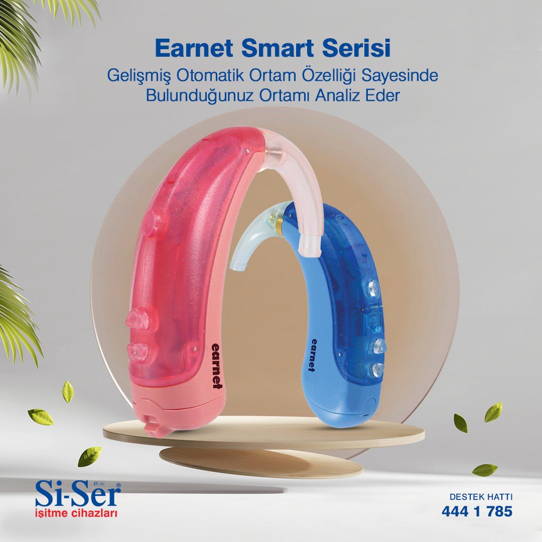 siserisitme's tweet photo. #Earnet Smart Serisi #İşitmeCihazı, gelişmiş otomatik ortam özelliği sayesinde bulunduğunuz ortamı analiz eder ve size en uygun ses programına geçerek işitme keyfinizi en üst seviyede sunar!
Detaylı bilgi için :+90 555 9680229 444 1 785 https://t.co/jJV1CJnamV