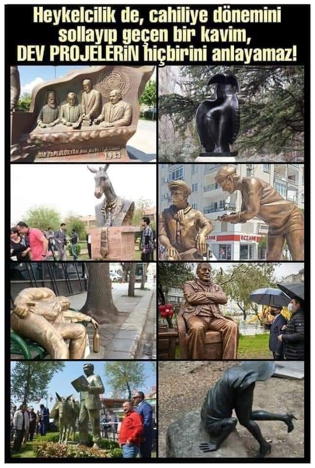 AytuncRemzi's tweet photo. @dfikrisaglar Mehter marşıyla tekrar sizi bekletecekler. 
Atalarınızın yunanlara bedava  verdiği 12 adayı geri alıncayakadar siz ucube heykellerle ve milletin emeğini çaldırarak seçmeninizi uyutun. https://t.co/i0d7iFHf3o