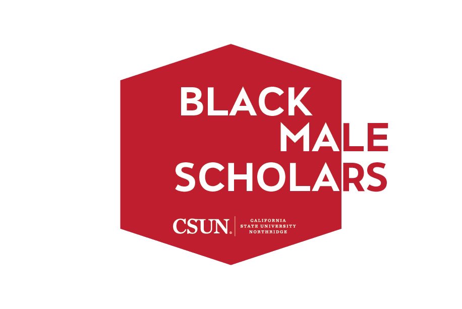 csunbms's tweet photo. CSUN’s Black Male Scholars program can be just the type of community you need during these times.  Check us out!  Link in BIO.  🎓📚👨🏾‍🎓👨🏾‍🏫Photo by CSUN BMS [Image Description: Black male scholar logo] #CsunBlackMaleScholars #CSUNBMS #blackhistory https://t.co/bD46lghApV