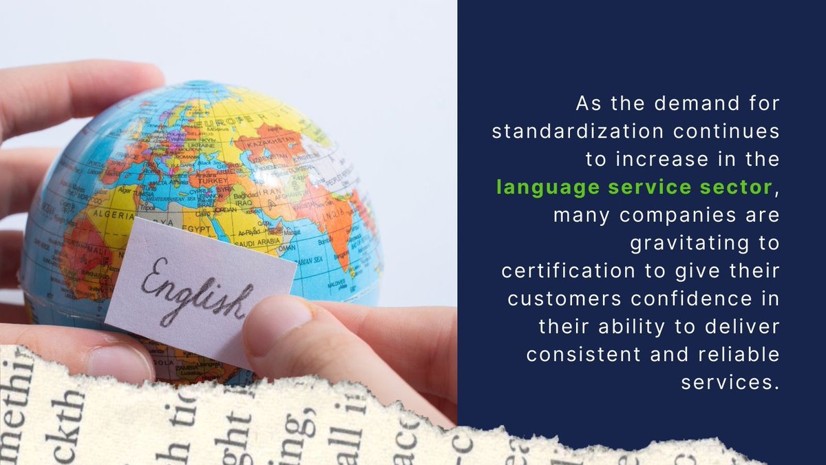 Purchasers of translation services can have trouble distinguishing between quality-driven firms with well-defined processes and secure infrastructures vs profit-driven firms with splashy websites but no substance. Certification can set you apart. LearnMore orioncan.com/en/languages-i…