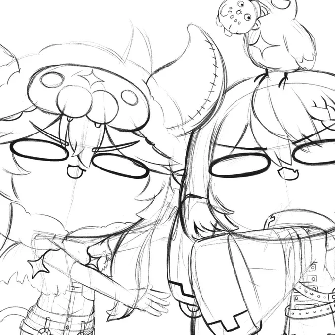 今日のお昼12時に絵を投稿するよ('ω')
ホワイトライオンとラプラスの悪魔の絵だよ。 