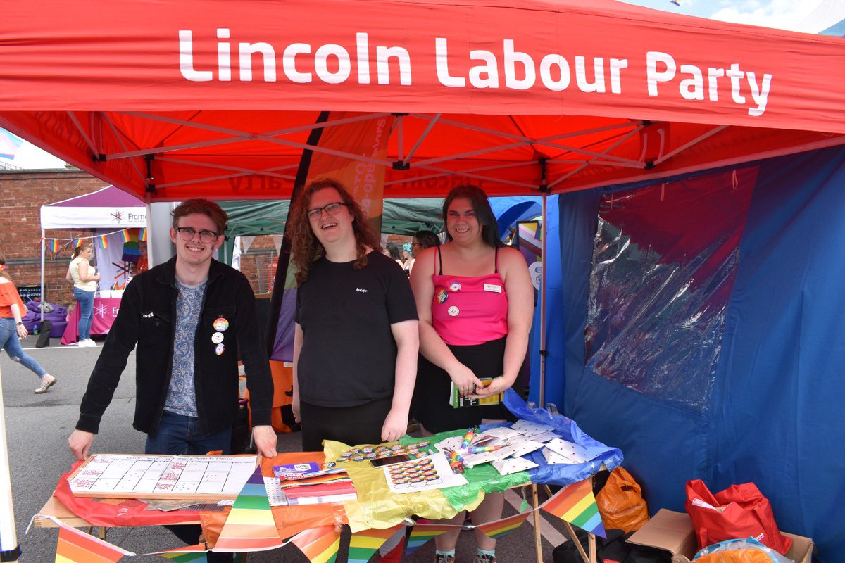 LincolnLabour's tweet image. We had a fantastic time @lincolnprideuk on Saturday. We had a stall running all day and our wonderful council team were fantastic in their speeches!