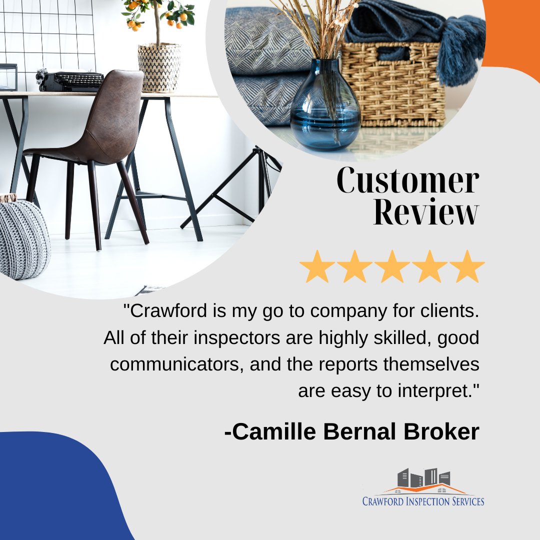 CrawfordInspec1's tweet photo. We make sure that our clients can easily interpret the reports that we give them! 💯
#CrawfordInspections #HomeInspections #Portland
https://t.co/w6bEPZQl6D https://t.co/RkAEUsVPka