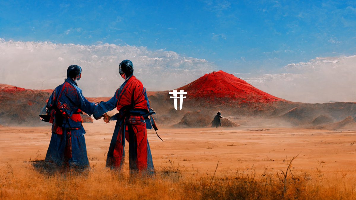 TeritoriNetwork's tweet photo. We are pleased to announce our collaboration with @Cryptopital who will bring us his inputs and facilitate our partnerships with other DAOs in the ecosystem! 

Let's build together 🤝⛩️

#IBCGang #Cosmos #Teritori https://t.co/MDpn0f01LG