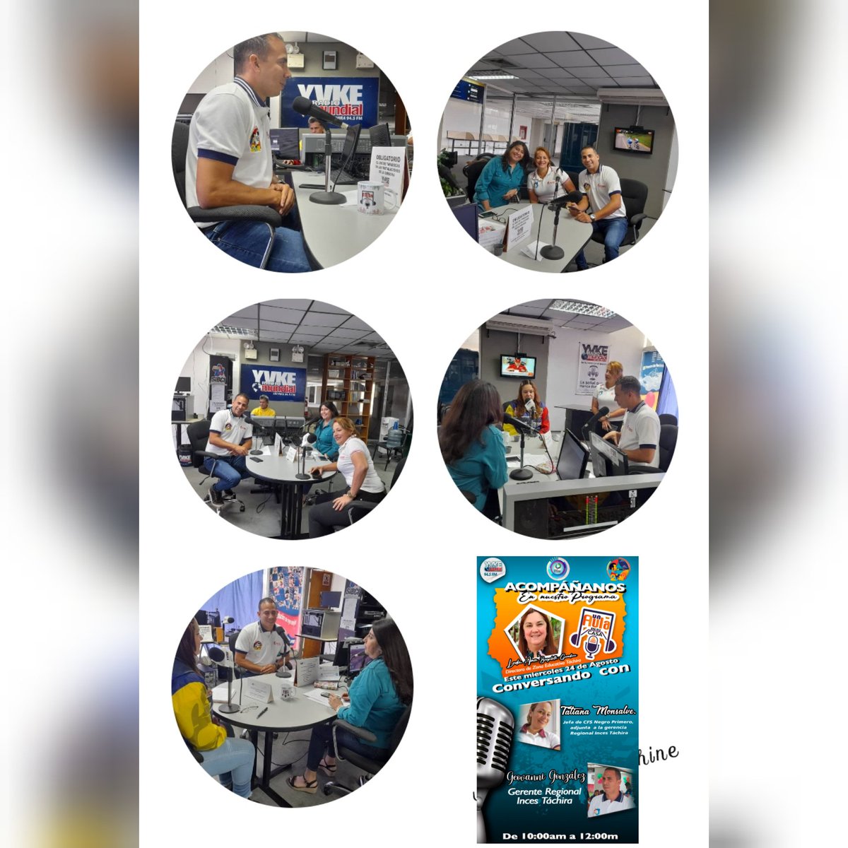 La Directora de la ZET Ana Berzabeth Gandica felicitó al Inces por los 63 años formando y beneficiando a la comunidad.
#EscuelasAbiertas2022 
<a href="/NicolasMaduro/">Nicolás Maduro</a> @MPPEDUCACION <a href="/_LaAvanzadora/">Yelitze Santaella</a> <a href="/yelitzePSUV_/">Yelitze Santaella</a> @ZonaEducTachira <a href="/Berzabethg1/">Berzabethgandicaoficial</a> <a href="/FreddyBernal/">Freddy Bernal</a> <a href="/DGEFDMPPE/">Dirección General De Educación Física Y Deporte</a>
 #Tachira #UnAulaEnSuCasa