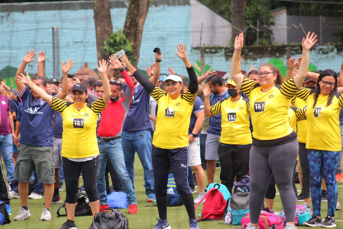 ITDeportesTC's tweet photo. Quedan inaugurados los Juegos Magisteriales del Departamento de #LaLibertad. 🏊🏼‍♀️⚽️🏀🥎

¡Bienvenidos a esta su casa el parque El Cafetalón! 🤩👏🏼 https://t.co/4I2IGqt2PS
