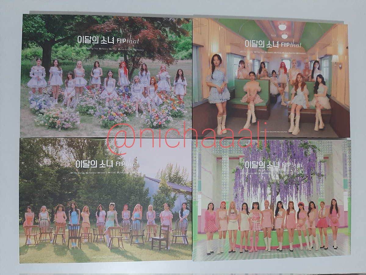 Nichaaali's tweet photo. GIVE AWAY! #FromChaaali
Loona Flip Than Set Unsealed
• retweet this post
• rt my bentables under
• mbf (let's be moots 😊)
End: tba
@loonatheworld #LOONA #LOONATHEWORLD #POPstival2022 https://t.co/cxJj0qeF4c
