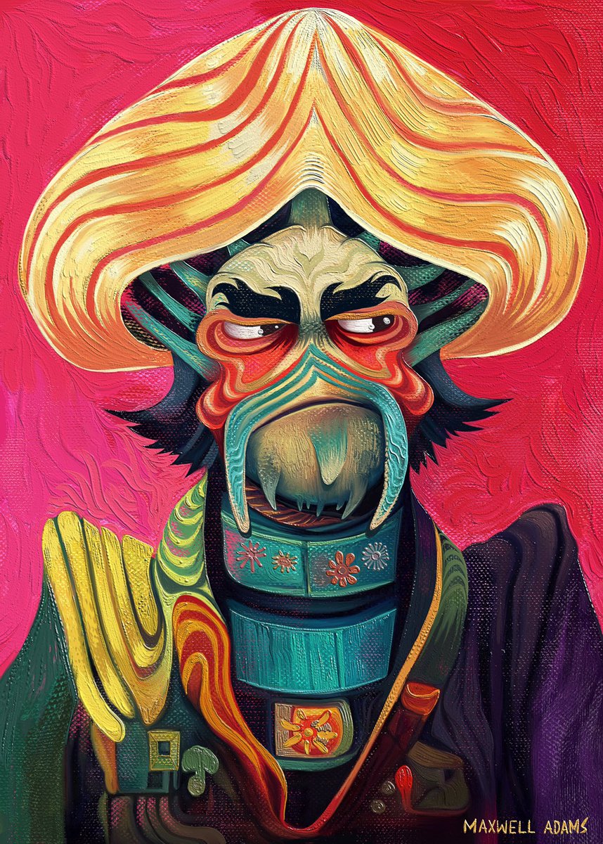 maxwella_art's tweet photo. GM⚡️ It’s Auction day. Introducing “General Shroomimoto” from my Ancestral collection. Dropping LIVE at 7pm EST on @formfunction 

Link 🧵⬇️ https://t.co/XqkFPma1e8
