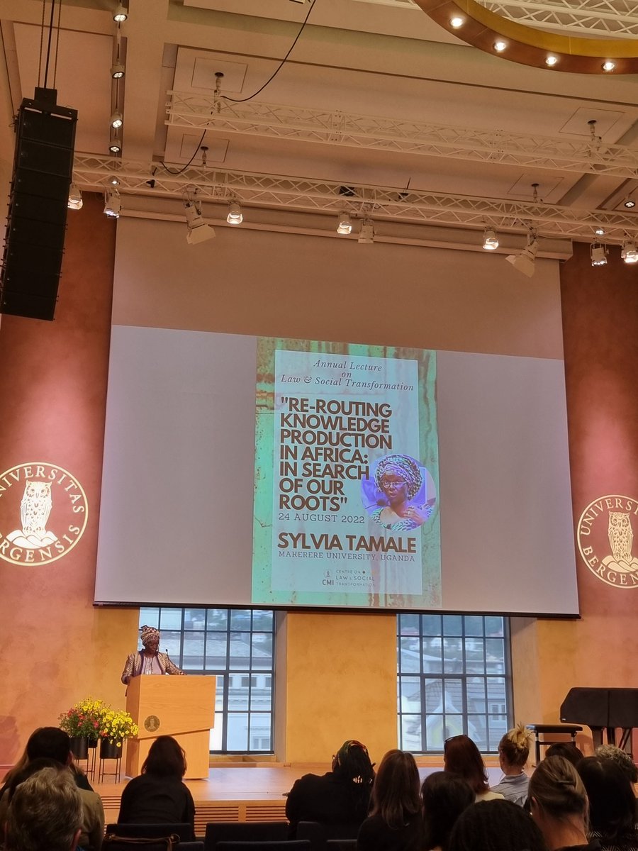 The Annual lecture with Prof Sylvia Tamale, Makerere University was a real eyeopener. Thank you for such an interesting and educational lectur! #BeEX2022 <a href="/LawTransform/">LawTransform</a>