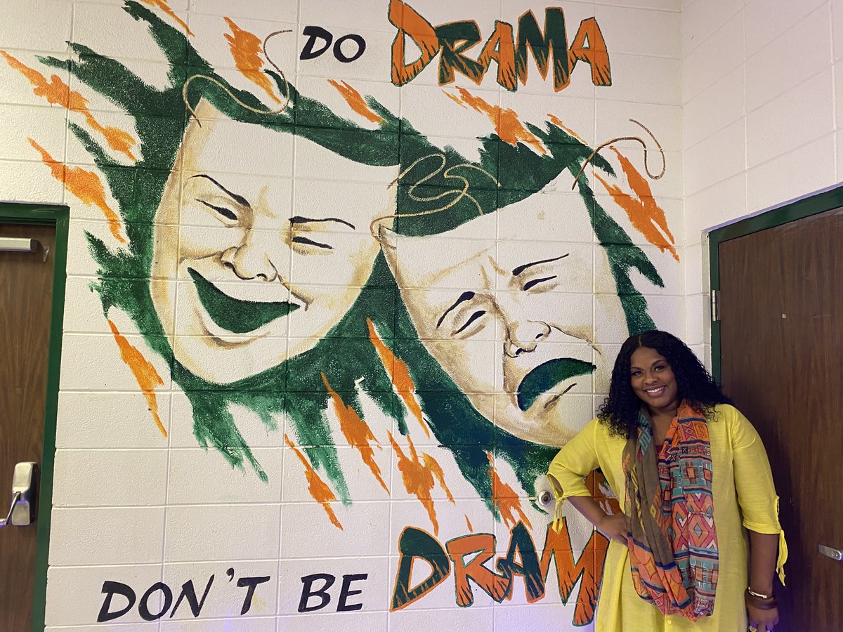 LeFlore Magnet High School's new teachers include Travis Davis, who teaches history, and Japonica Brown, drama teacher and theater director. Welcome to the Rattler Family! #BeEXTRAordinary #LearningLeading