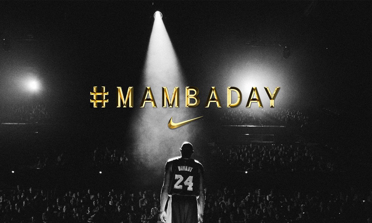 AeWhope's tweet photo. Other people celebrate their sweet 16s now we celebrate our sweet 24s happy #MambaDay #BlackMamba #kobe https://t.co/CgfCrhFh52