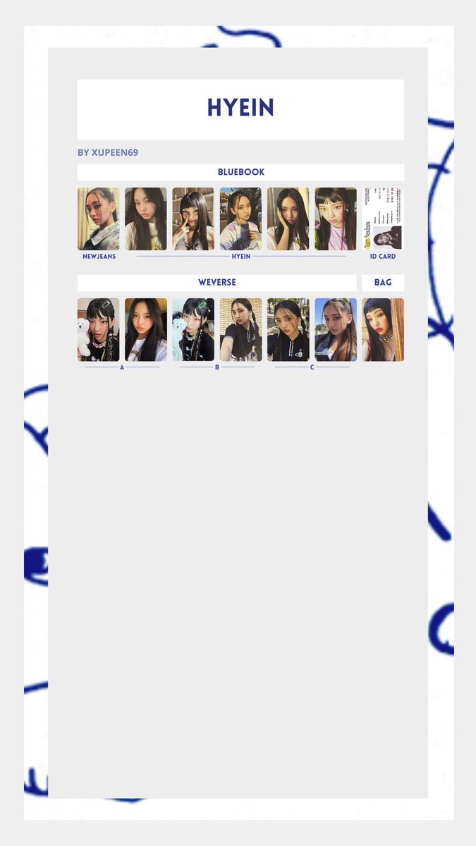 lexixan_'s tweet photo. WTB LFS PH

•new jeans SEALED album
•Hyein Ver Bluebook
•Hyein Photocards 

pls drop your offers or reco any trusted shops!! thankyou 

🏷: weverse bluebook haerin danielle minji hanni hyein sealed album https://t.co/yZBuPmRMr0