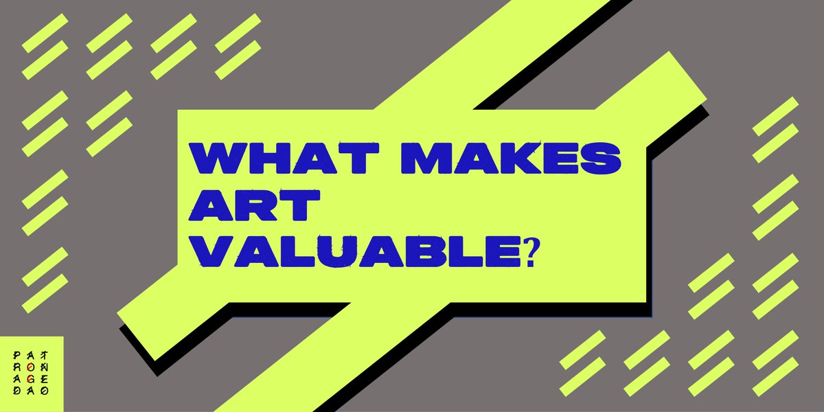 patronagedao's tweet photo. Ever wonder why some works of art sell for such huge sums of Money? Check out our latest article on Medium! #art #NFT #cryptocurrency #patronagedao #Becomeapatron #collectors #DAO #Patron 
https://t.co/NURdAVdPz8 https://t.co/2OknE5C1lh