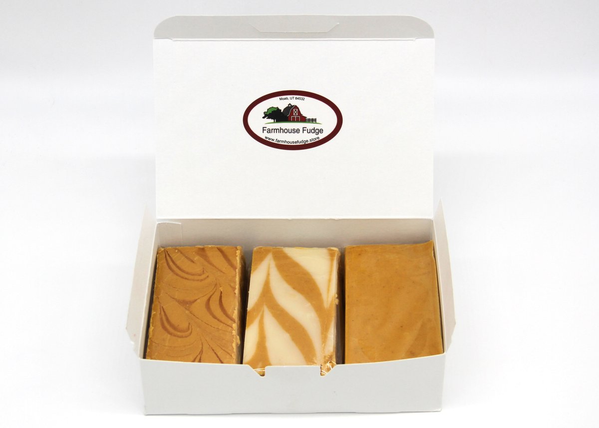 Pumpkin Fudge?  Yes please!  Try our new Pumpkin Lovers Assorted Box today!  bit.ly/3PORbG2