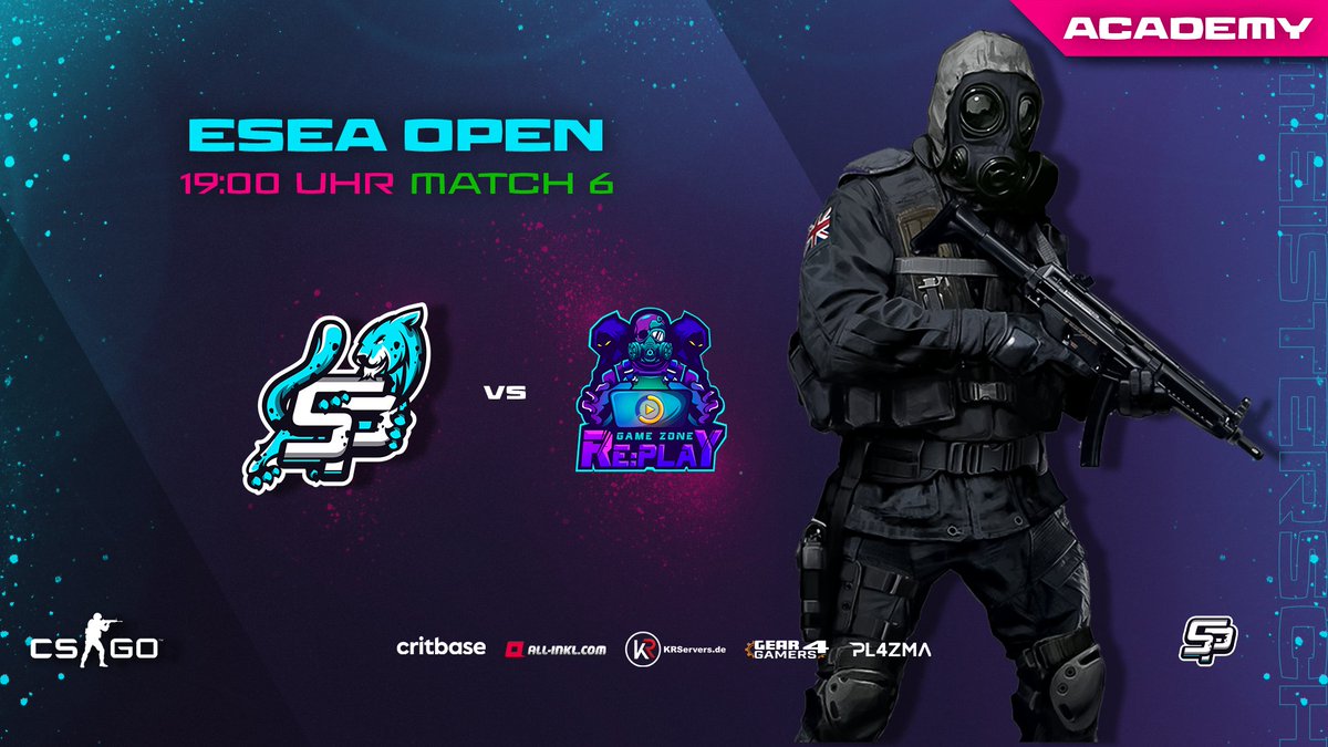 SNOWPARDS (@snowpards_eu) on Twitter photo An diesem wunderchönen <a href="/ESEA/">ESEA League</a> Spieltag gehts für unser Academy Team in den 6ten Spieltag der #ESEAOPEN.
Das Spiel könnt ihr LIVE verfolgen!
📽️Cast: twitch.tv/the_dpk
🆚Gegner: RePlay
⏰Spielstart: 19 Uhr
#GOPARDS IN DEN CHAT‼️
#BEPARD #GOPARDS
#CounterStrike #Matchday An diesem wunderchönen <a href="/ESEA/">ESEA League</a> Spieltag gehts für unser Academy Team in den 6ten Spieltag der #ESEAOPEN.
Das Spiel könnt ihr LIVE verfolgen!
📽️Cast: twitch.tv/the_dpk
🆚Gegner: RePlay
⏰Spielstart: 19 Uhr
#GOPARDS IN DEN CHAT‼️
#BEPARD #GOPARDS
#CounterStrike #Matchday