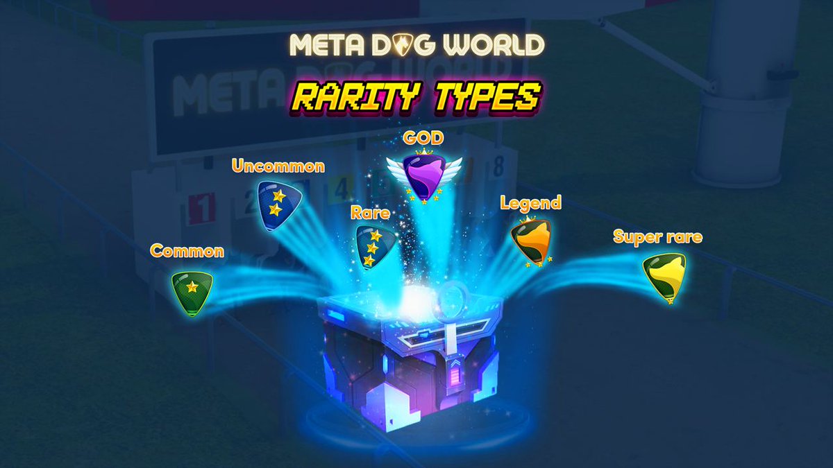 metadogworld's tweet photo. Bloodlines and their rarity 🩸 

As you can see, there are 6 types of a rarity 🐶

⁉️Fun fact: Being lucky to get a rare rarity type is your opportunity to easily win but if you don't train your dog well then a common rarity type with high stats of skills can beat you up. https://t.co/CfsEGTJz1q