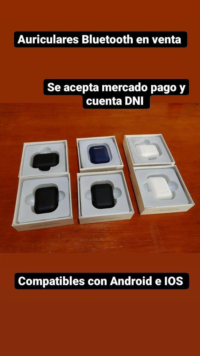 agustincastro15's tweet photo. Gente, estoy vendiendo Relojes smartwatch D18 nuevos y auriculares Bluetooth compatibles con Android e iOS. 

Se acepta efectivo, mercado pago, transferencia y cuenta DNI. Buenos precios, realmente. 
Cualquier consulta o duda a disposición 🙂 y se agradece la difusión. https://t.co/54sTtzIsWv