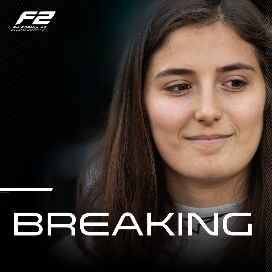 Formula 2 (@formula2) on Twitter photo BREAKING: Tatiana Calderon returns to F2 to partner Enzo Fittipaldi at <a href="/CharouzSystem/">Charouz Racing System</a>
#BelgianGP #F2 BREAKING: Tatiana Calderon returns to F2 to partner Enzo Fittipaldi at <a href="/CharouzSystem/">Charouz Racing System</a>
#BelgianGP #F2