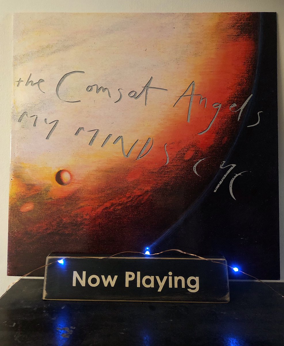 mrkinski's tweet photo. #NowPlaying The Comsat Angels “My Mind’s Eye” #vinyl from 1992. ‘I Come From the Sun’ is a trippy psychedelic beauty and ‘Shiva Descending’ was a late career highlight for one of Sheffield’s greatest bands. #StephenFellows #90sMusic #NewWave #PostPunk https://t.co/MIUnIjMshG