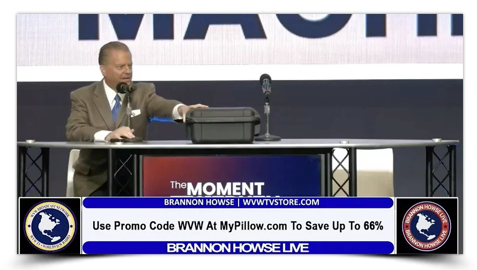 worldviewreport's tweet photo. Brannon's Blackbox Voting Presentation At Mike Lindell's Moment Of Truth Summit
https://t.co/SvoiZlHuYb
#brannonhowse #brannonhowselive #momentoftruthsummit #blackboxvoting #MikeLindell https://t.co/2FknxMQytA