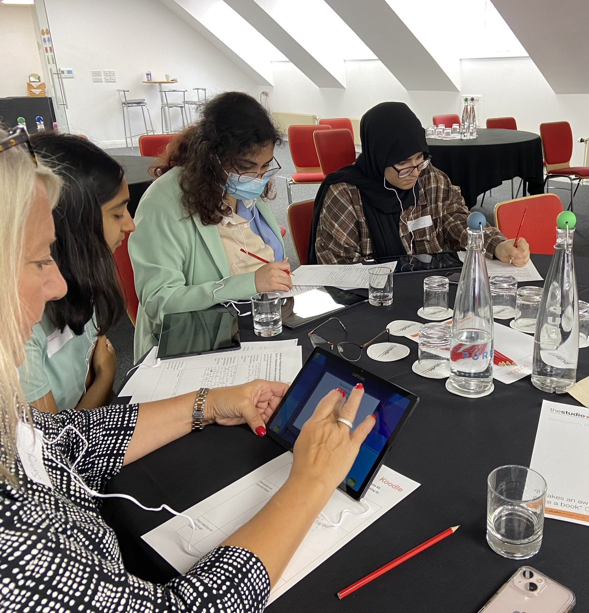 InnovateNHSG's tweet photo. We held a hugely successful digital psychology workshop in Birmingham today with a brilliant group of young people. Their honest feedback and creative suggestions will be invaluable to our SBRI companies. Thank you again!  #innovation #nhs #sbri #digital #health #future https://t.co/PUaUpsbXqA