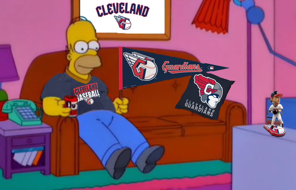 REFLOG18's tweet image. Me: “No way am I supporting this team after the stupid name change”

Me after Guardians in first place by 3 games at the end of August: