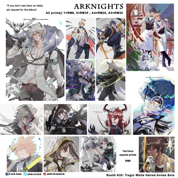 Animangaki catalogue Part 6/7

Retweets are most welcome~thanks!

#animangaki2022 #amg2022 #arknights #bungostraydogs #bsd #bsdbeast #bungoustraydogsbeast #BungouStrayDogs #sskk #skk #soukoku 