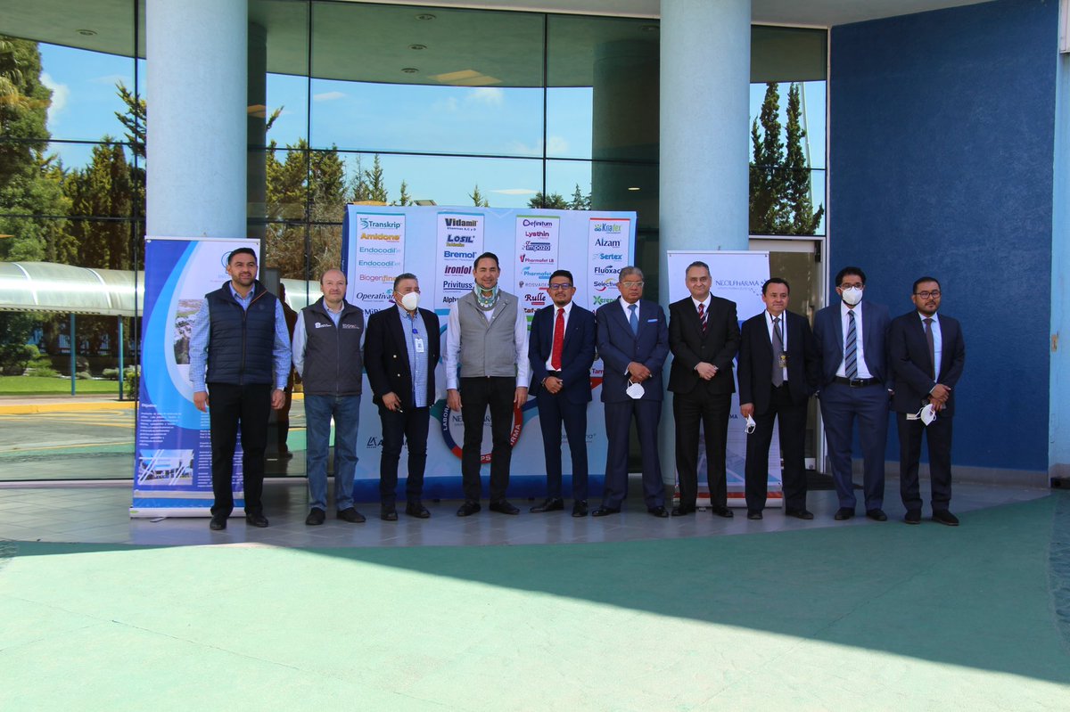pabloperaltag's tweet photo. El pasado 1º de agosto la empresa #Neolpharma anunció su plan de crecimiento con el Gobernador @alfredodelmazo y el día de hoy visité sus instalaciones para dar seguimiento a su inversión en el #Edoméx. 💊💉 https://t.co/v7W54D0o68
